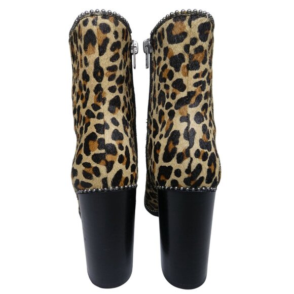 Coach Drea Calf Hair Leopard Print Ankle Boots Size 8.5‎ - Picture 5 of 10